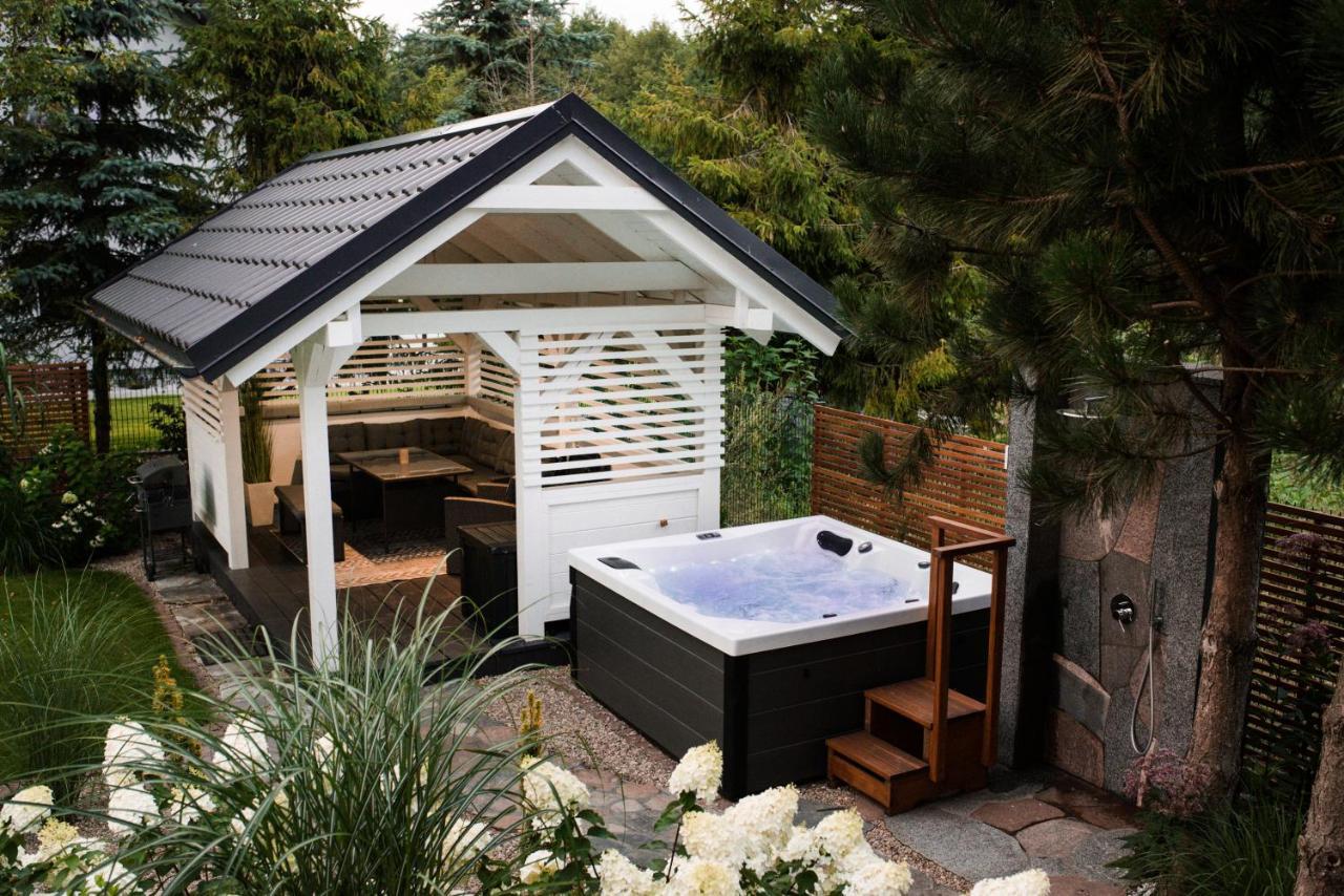 Dom Olenka- Kaszuby, Weekend, Wakacje, Sauna, Jacuzzi, Jezioro Garcz ภายนอก รูปภาพ